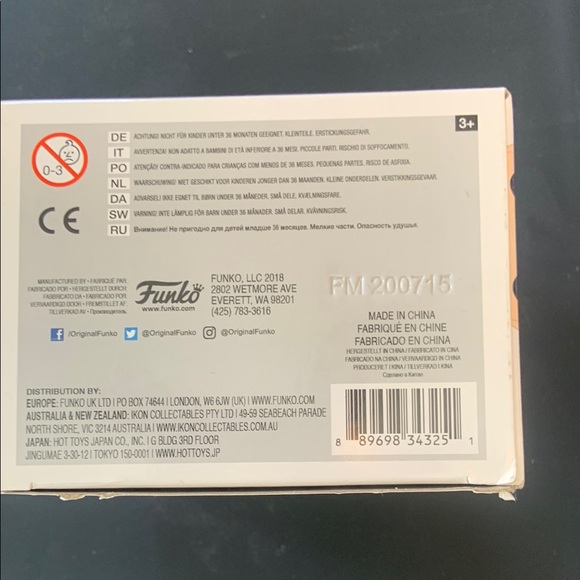 Funko Pop! NHL Vegas Golden Knights Marc-Andre Fleury #36 New in Box - Picture 7 of 7